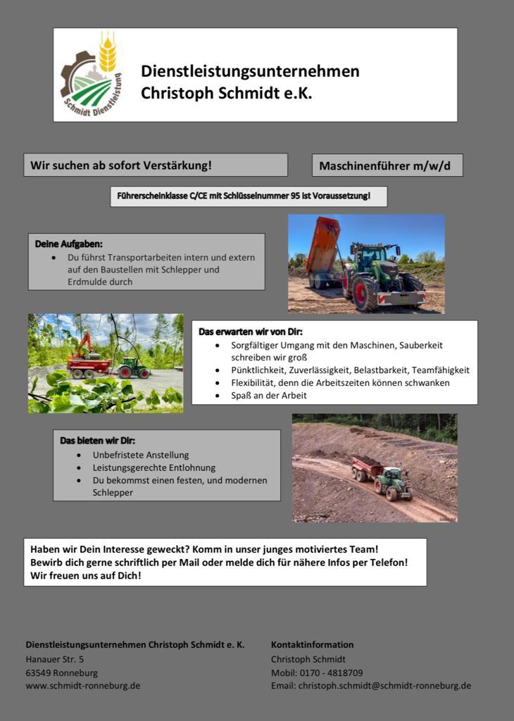 Schmidt Landwirtschaft & Dienstleistung - Milchviehhaltung